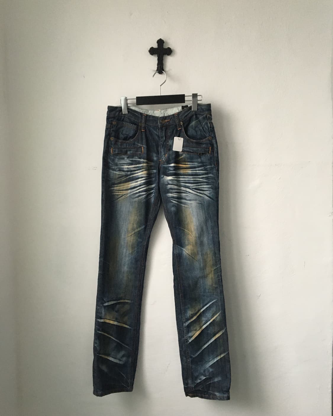 Semantic design washing pants 상품이미지2