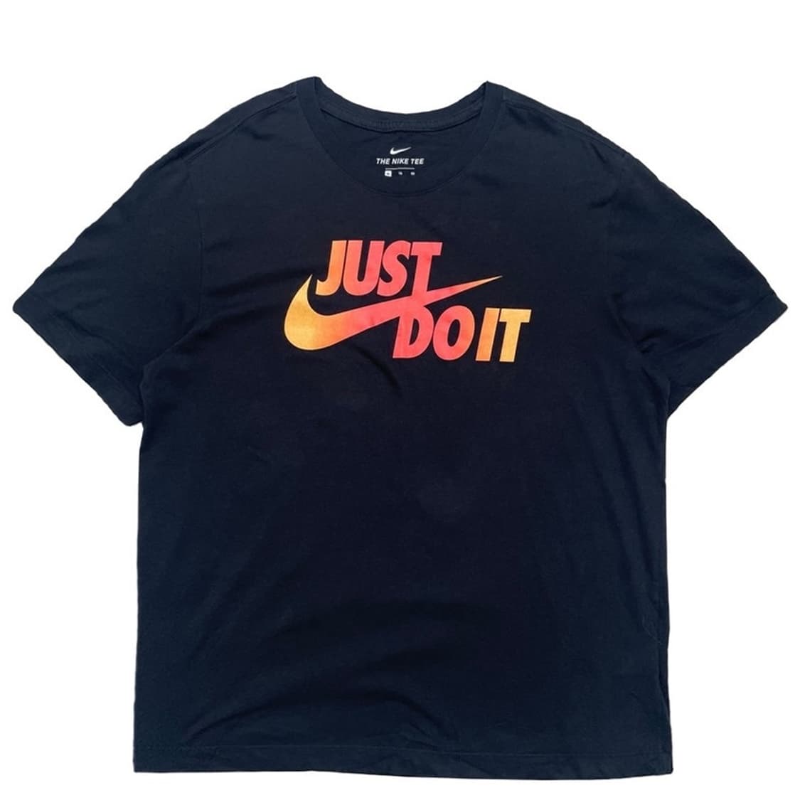 NIKE 빅로고 반팔티 블랙 XL(105) 상품이미지1