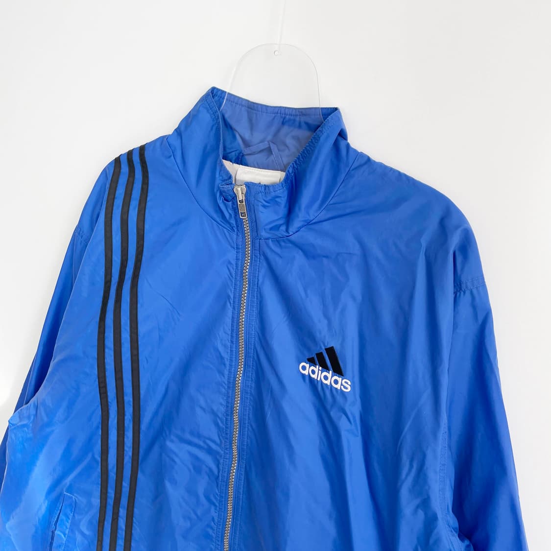 F2 아디다스 올드스쿨 블루 윈드브레이커 재킷 XL사이즈 상품이미지2