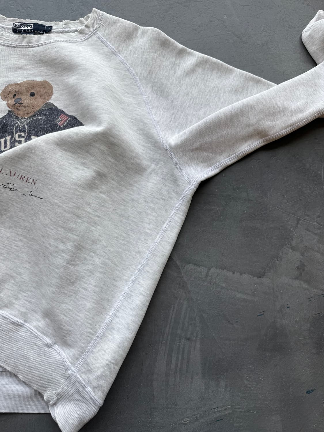 90s 폴로 베어 스웻셔츠 상품이미지3