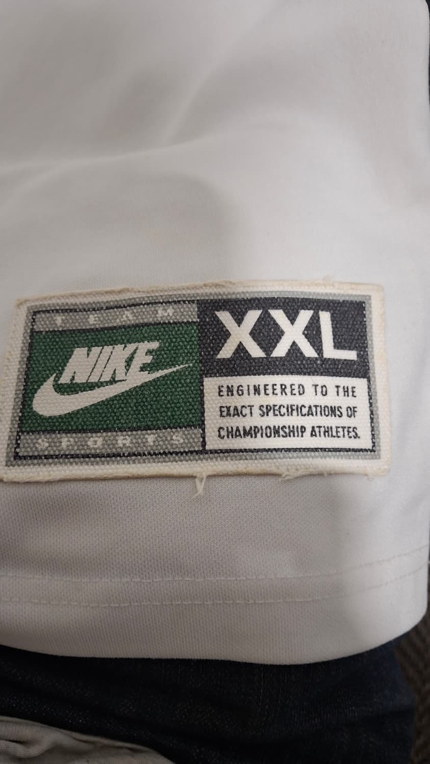 XXL)나이키 팀 미시간 스테이트 스파르탄스 반팔 져지 빈티지 상품이미지5