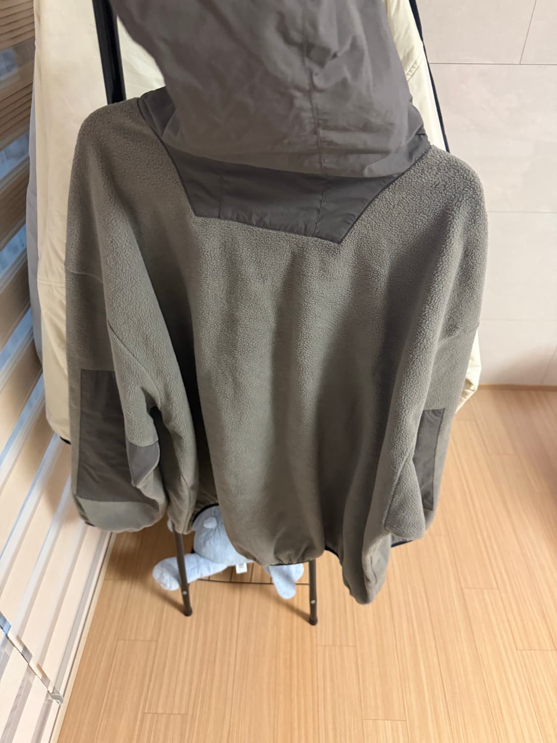 모이프 하이커 풀오버 후디 (2) 올리브 그레이 상품이미지2