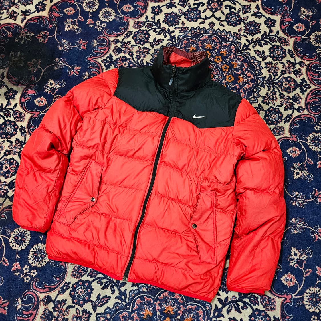 나이키(Nike) 덕다운 리버시블 스몰로고 패딩 M size 상품이미지1