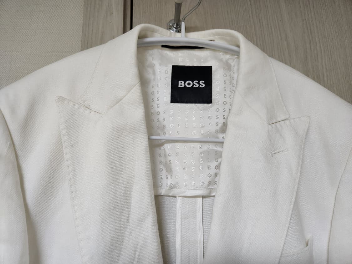 BOSS 화이트 린넨 자켓 상품이미지2