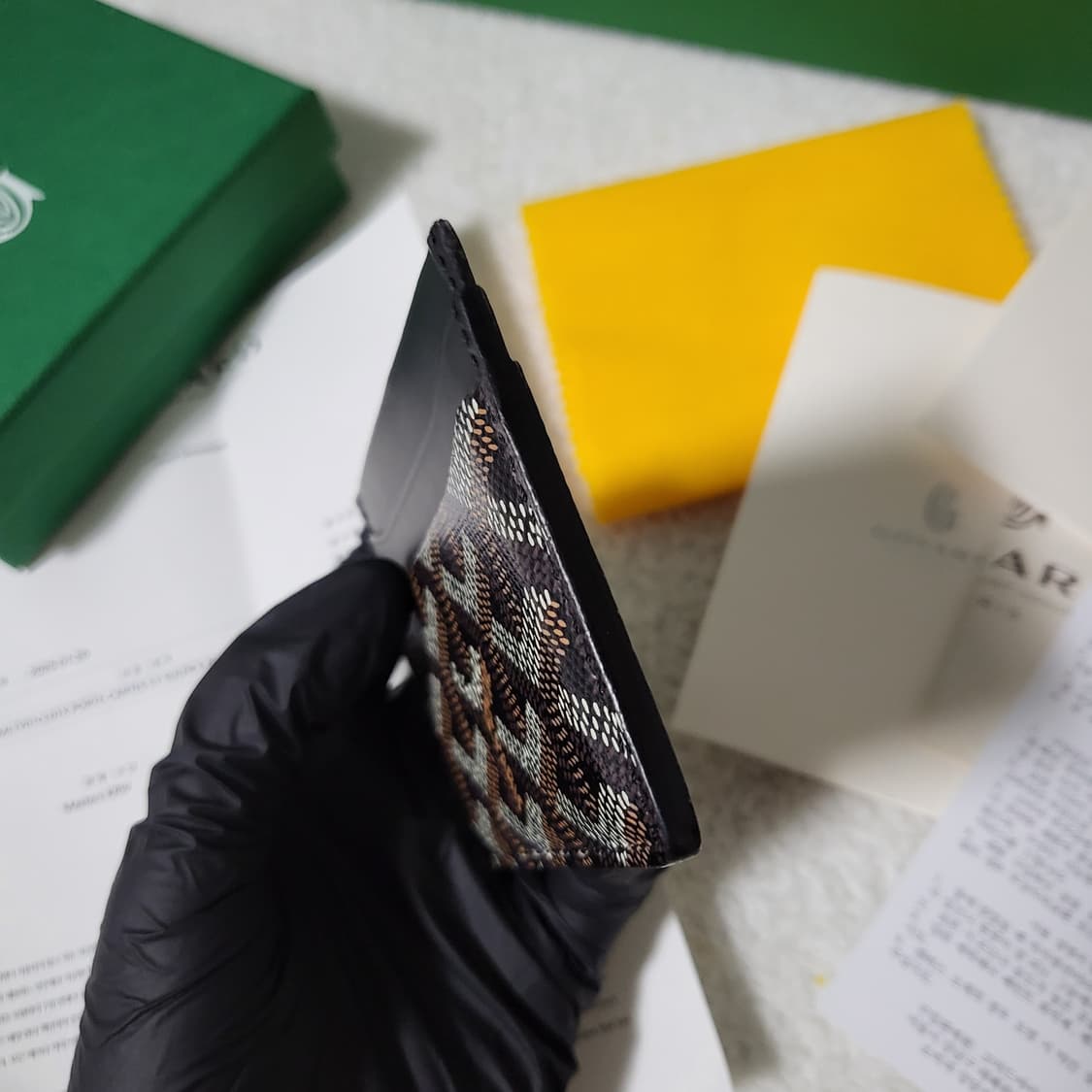 [25년식/풀구성] 고야드 생쉴피스 카드홀더 카드지갑 상품이미지5