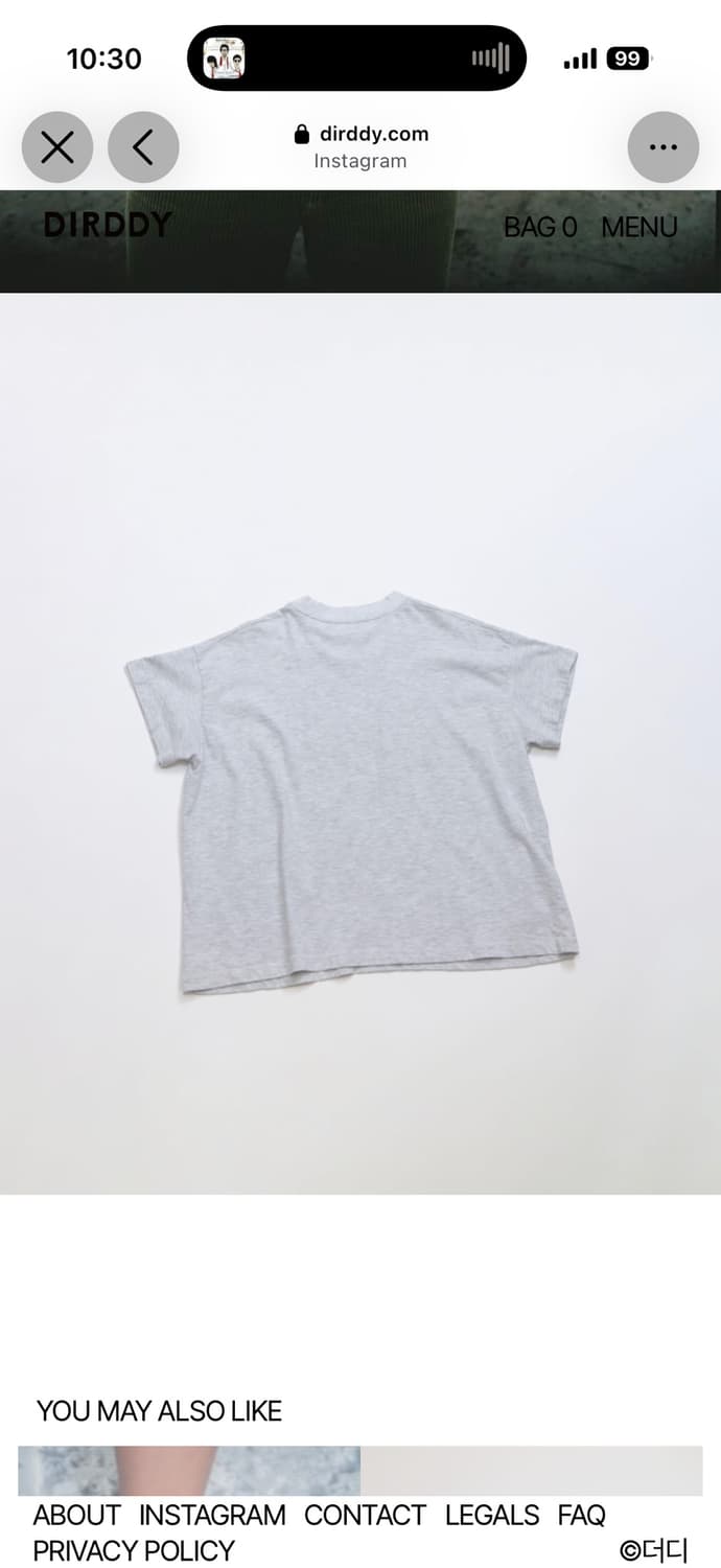 DIRDDY 더디 VINTAGE TOP  상품이미지2