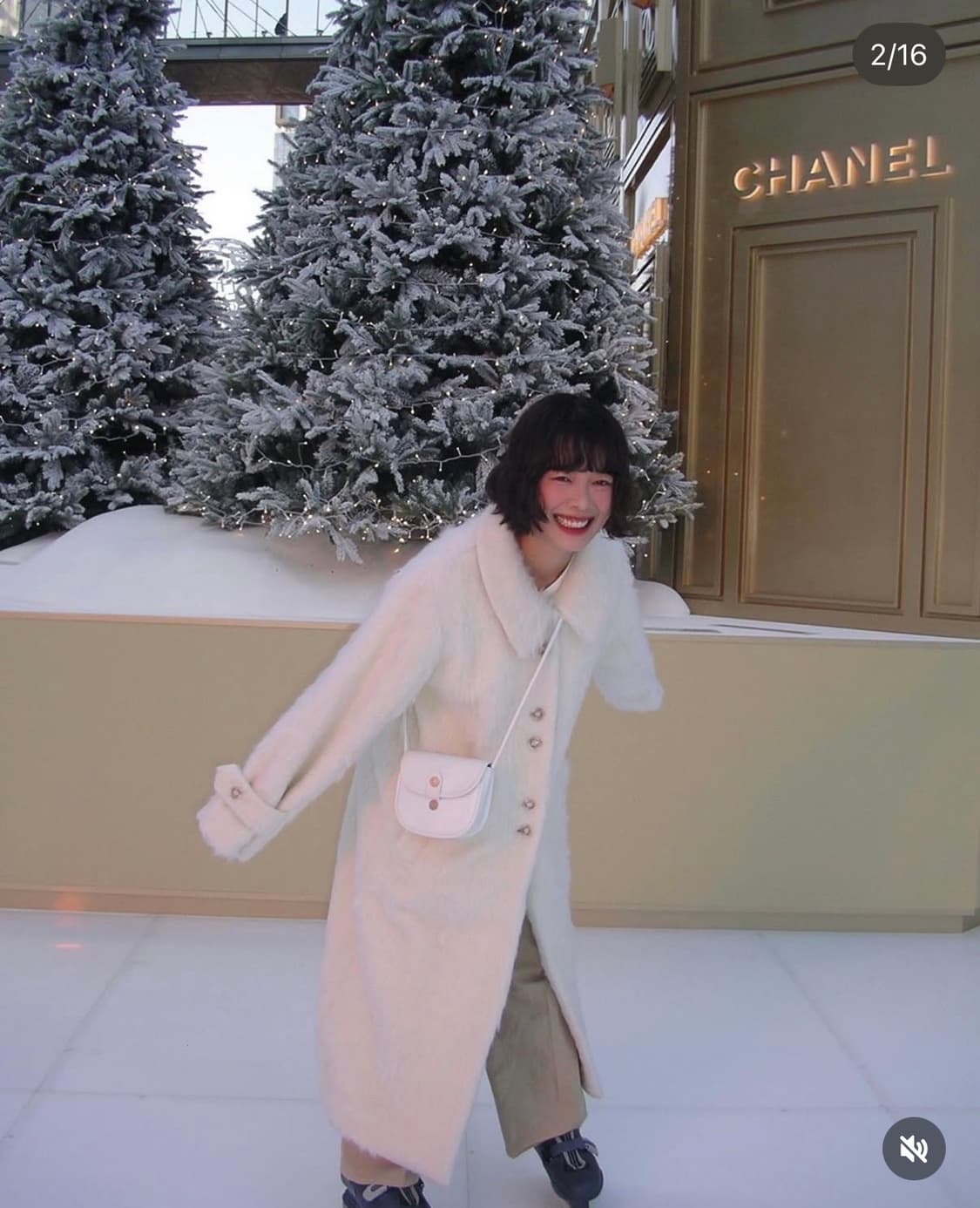 마가린핑거스 헤어리 울 코트 (아이보리) 상품이미지3