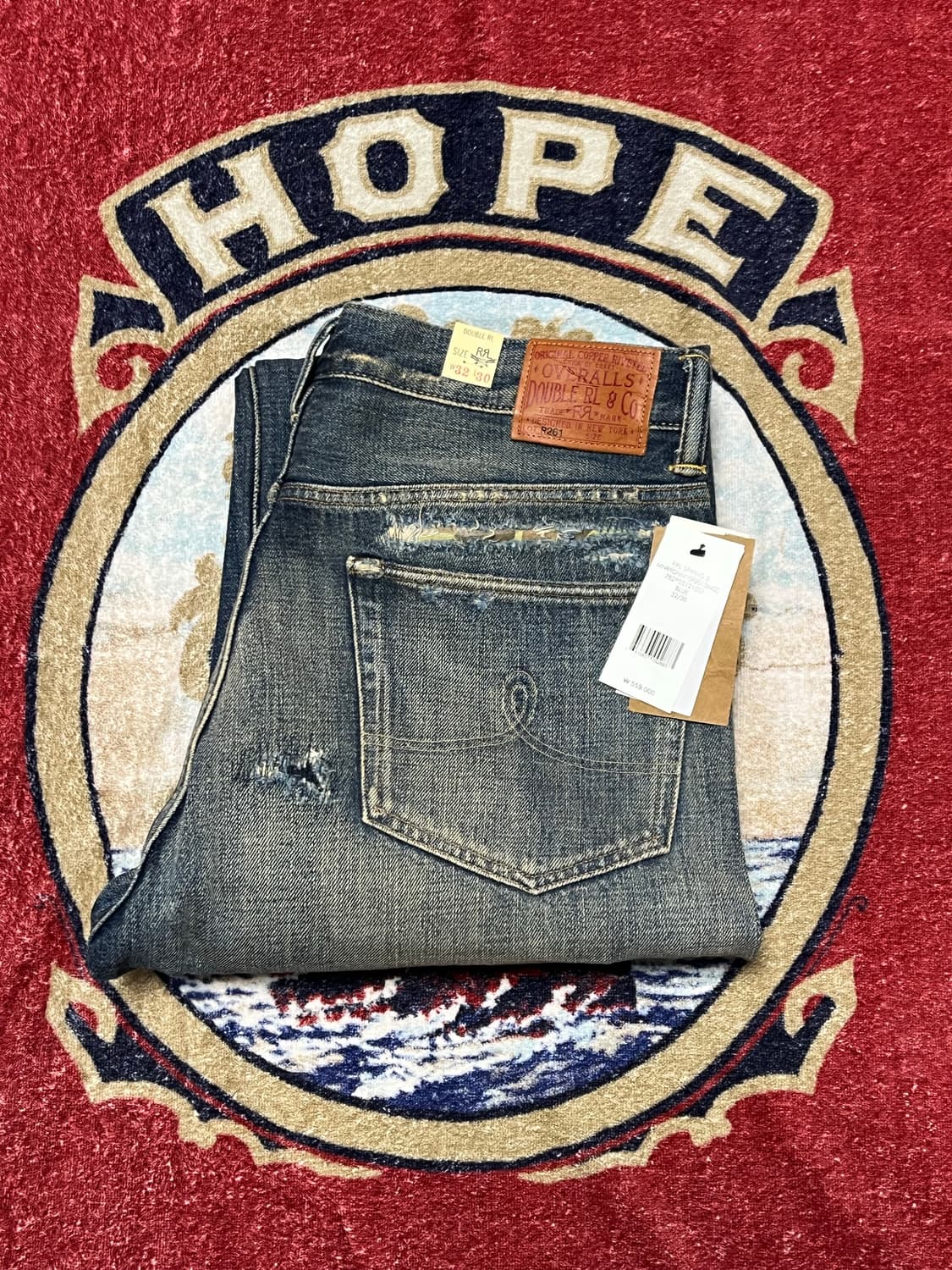 더블알엘 (RRL) 빈파포 에이버리 진  상품이미지2