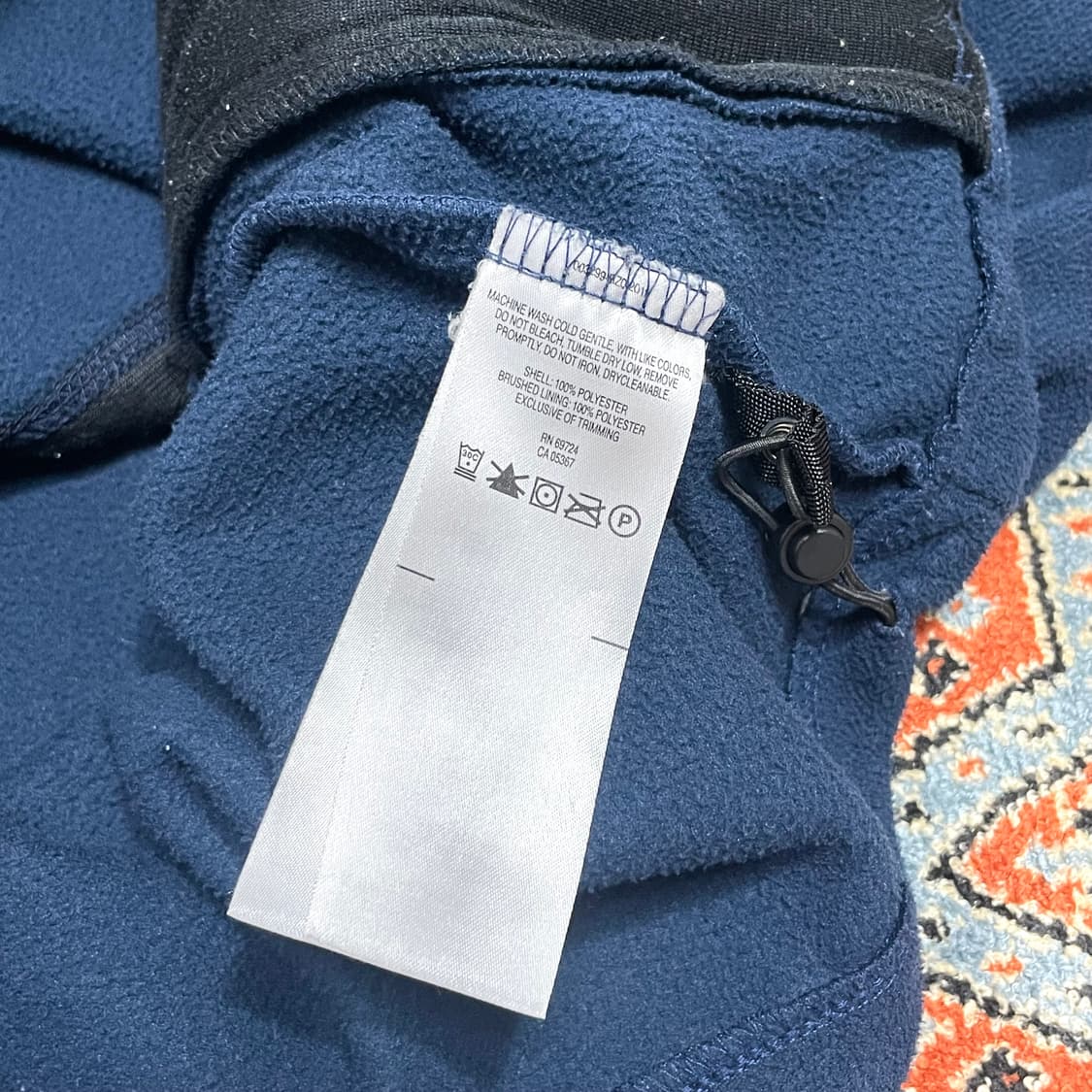 컬럼비아 네이비 플리스 집업자켓 남성XL 상품이미지5