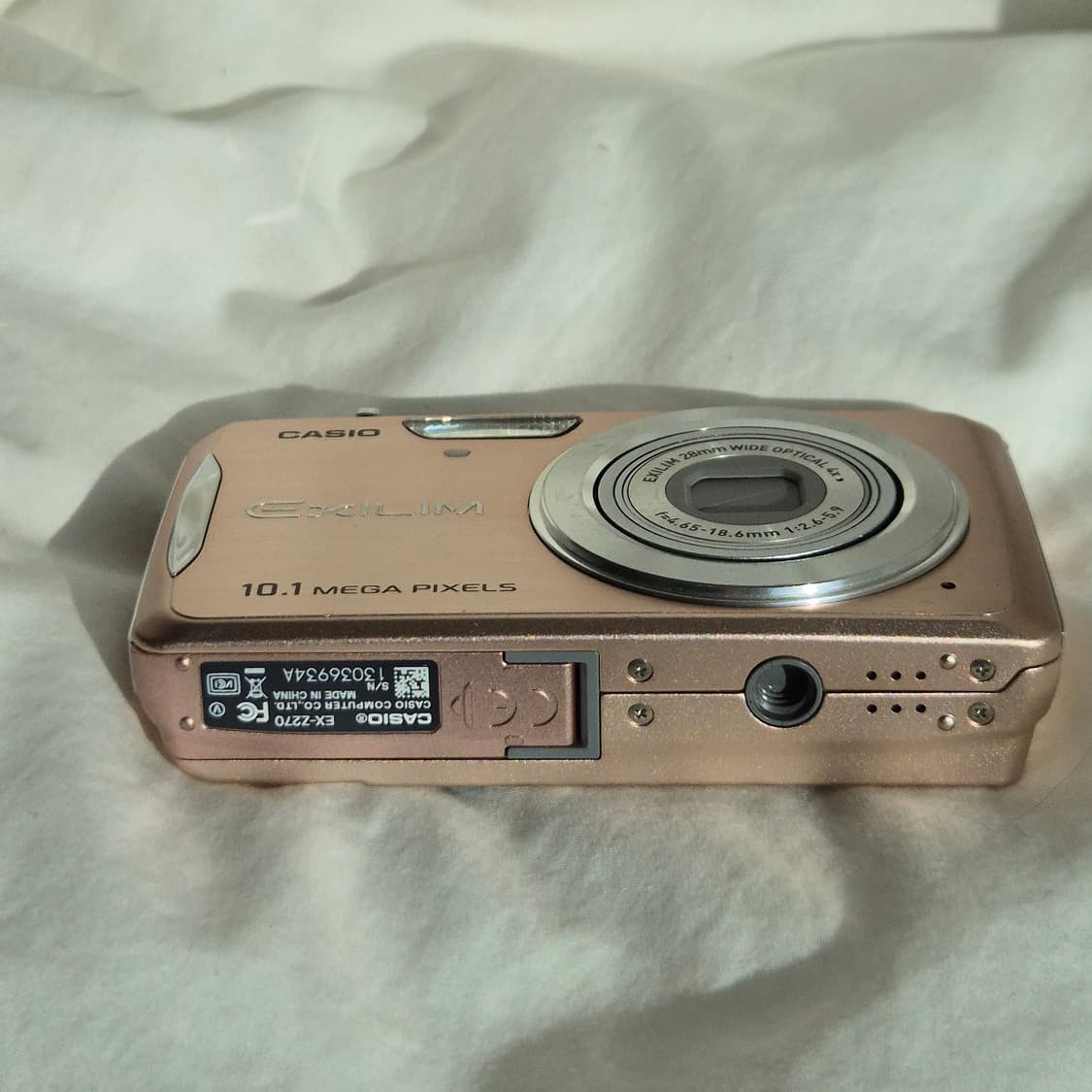 🍑로즈골드🌸박스풀셋💫카시오 EX-Z270 미품✨ 상품이미지6