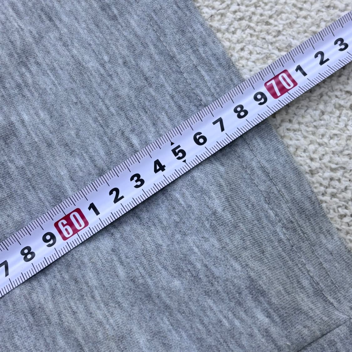 F 조이 회색 멜란지 롱 스커트 0415E 상품이미지7