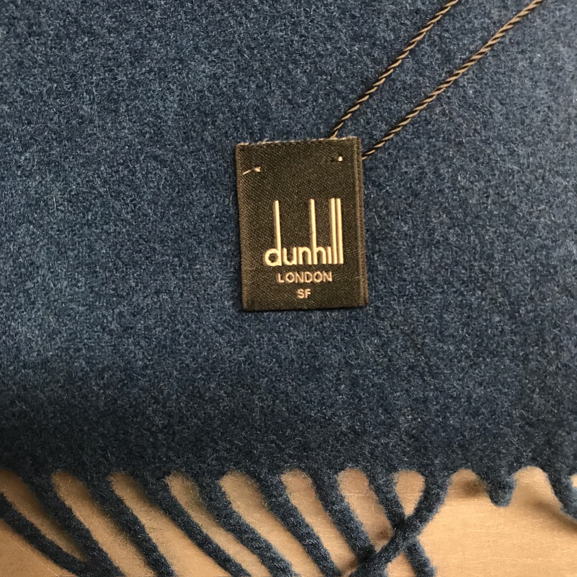 던힐 다크블루 머플러 상품이미지5