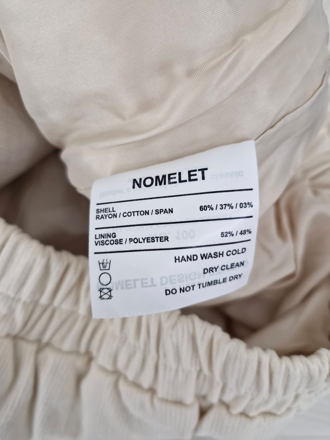 노멜렛(NOMELET)매그놀리아 크롭 자켓 크림 상품이미지7