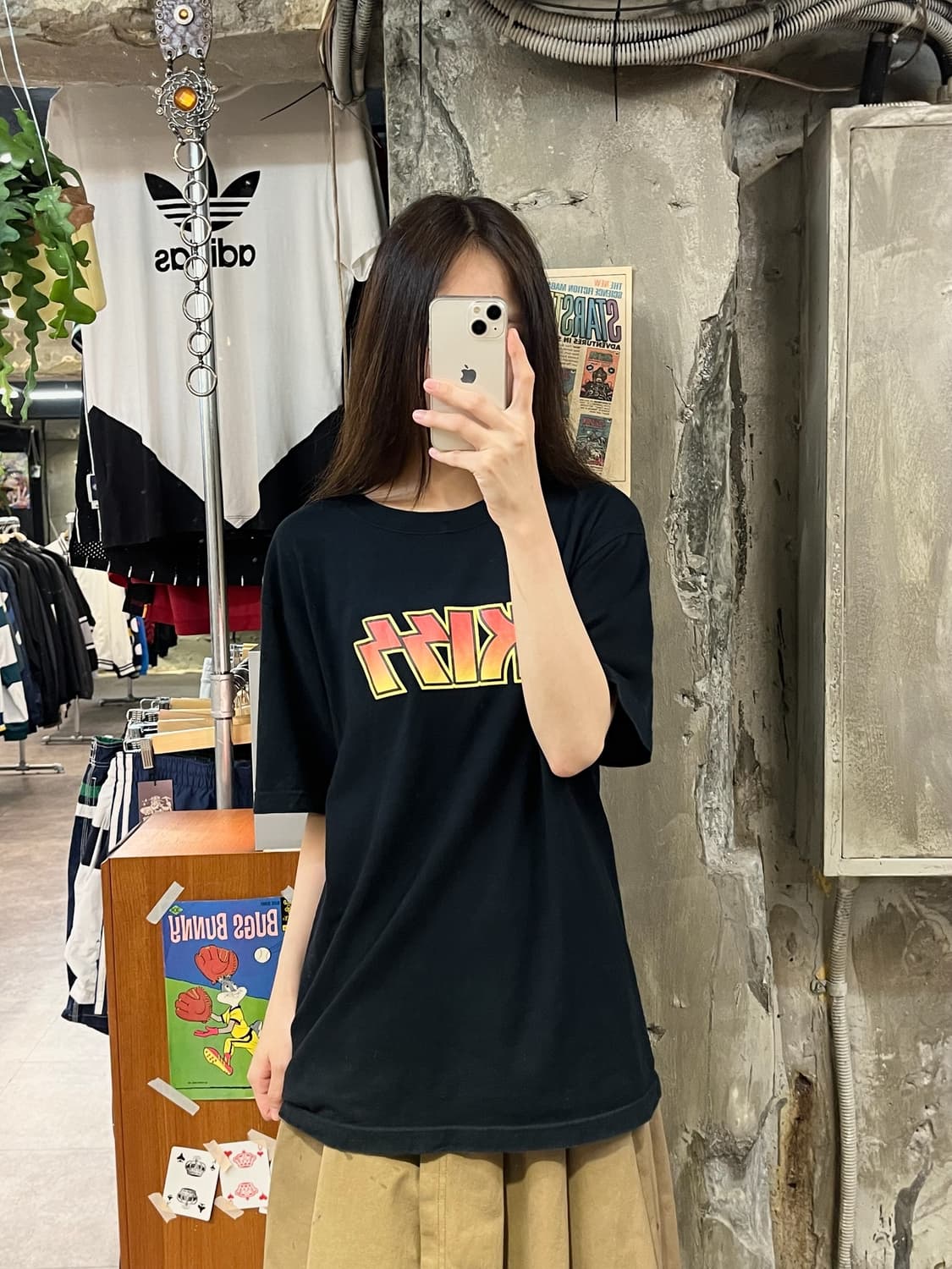 KISS 락 밴드 반팔티 블랙 L #csz432 상품이미지2