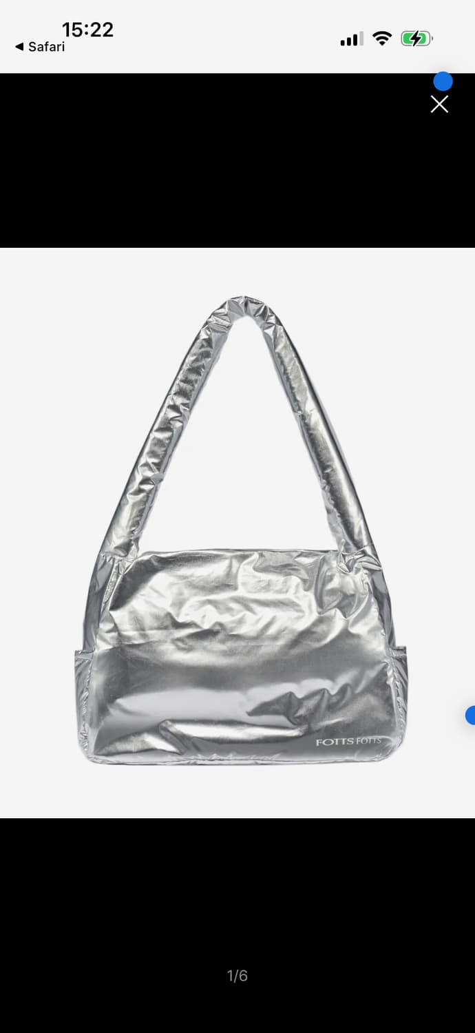 포츠포츠 푸퍼백 빅 실버 상품이미지1