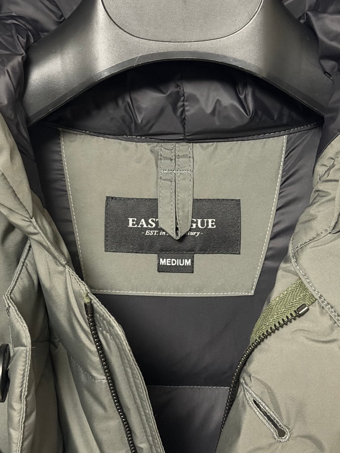 이스트로그 / raf패딩 올리브 /M 사이즈 상품이미지5