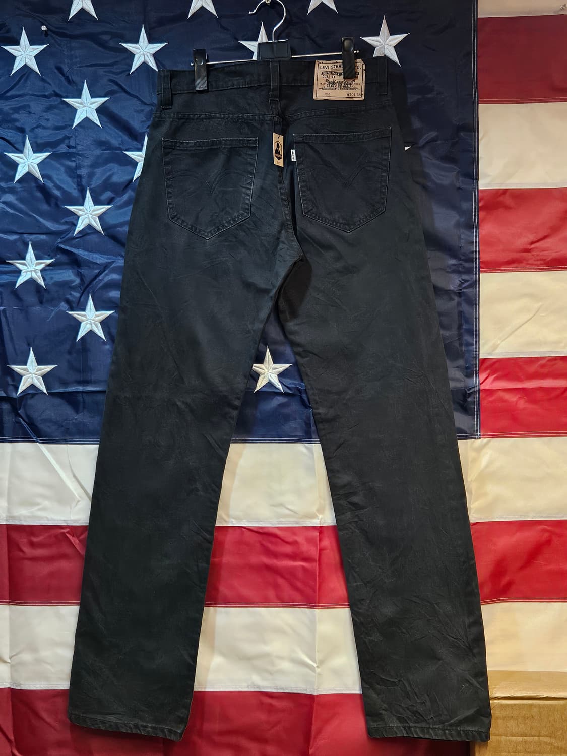 Levi’s 752 Black Denim Pants 상품이미지3