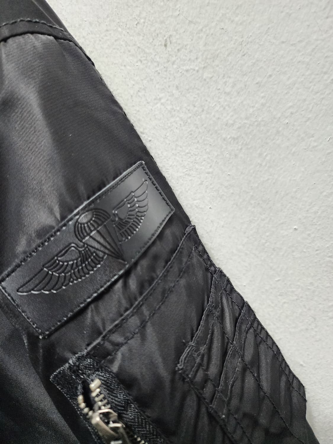 Schott 쇼트 블랙 MA-1 항공점퍼 상품이미지4