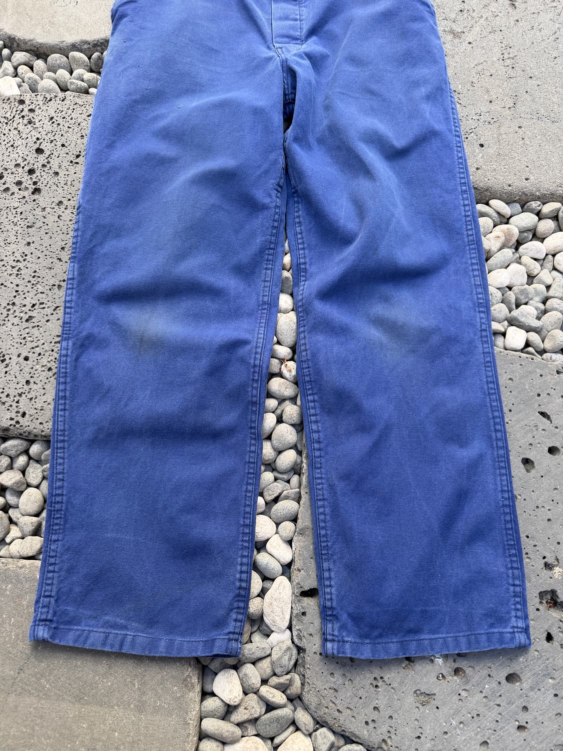 WASHED BLUE OLD VINTAGE FRENCH 프렌치워크팬츠 상품이미지4