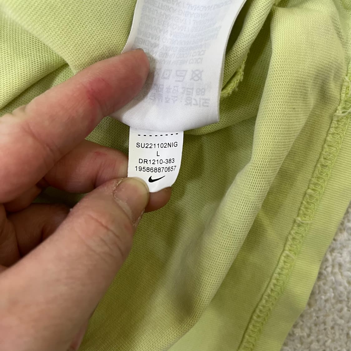 L 나이키 월드투어 반팔 티셔츠 0319M 상품이미지4