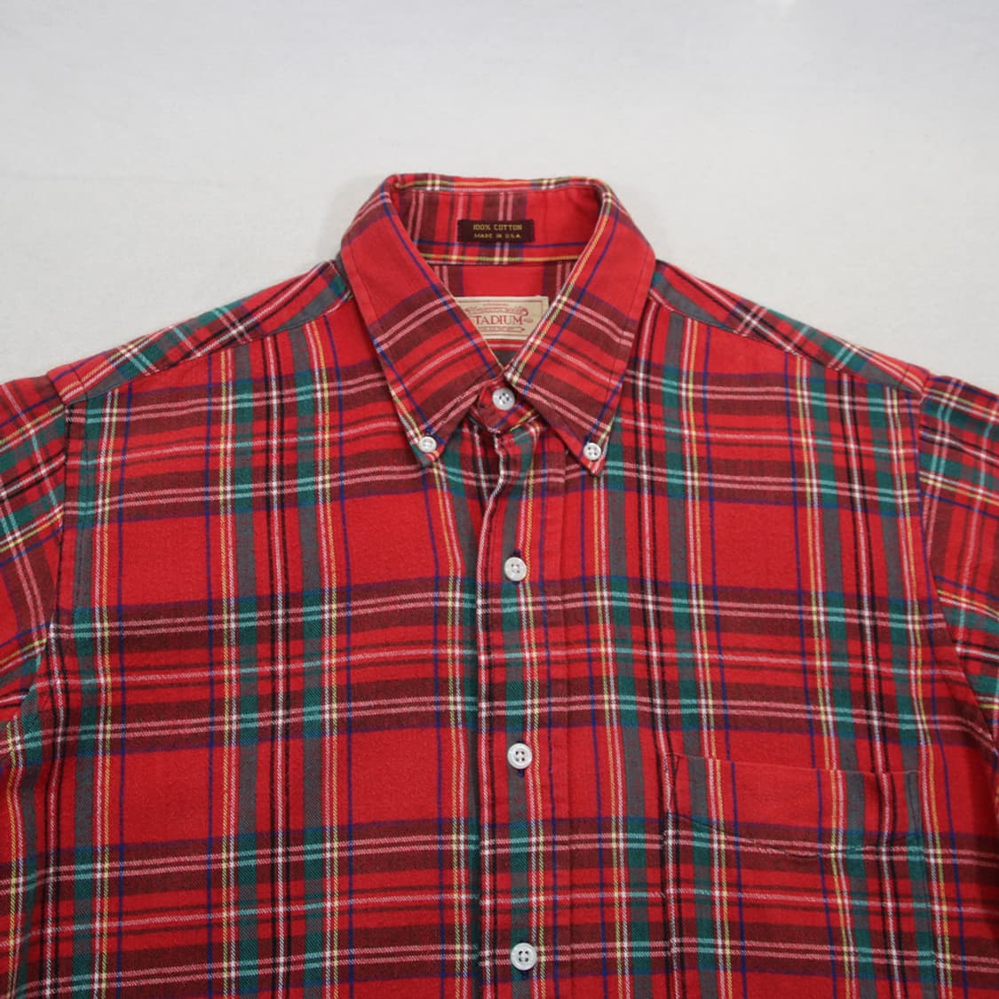 STADIUM 체크 셔츠 (남성용 95) 상품이미지3