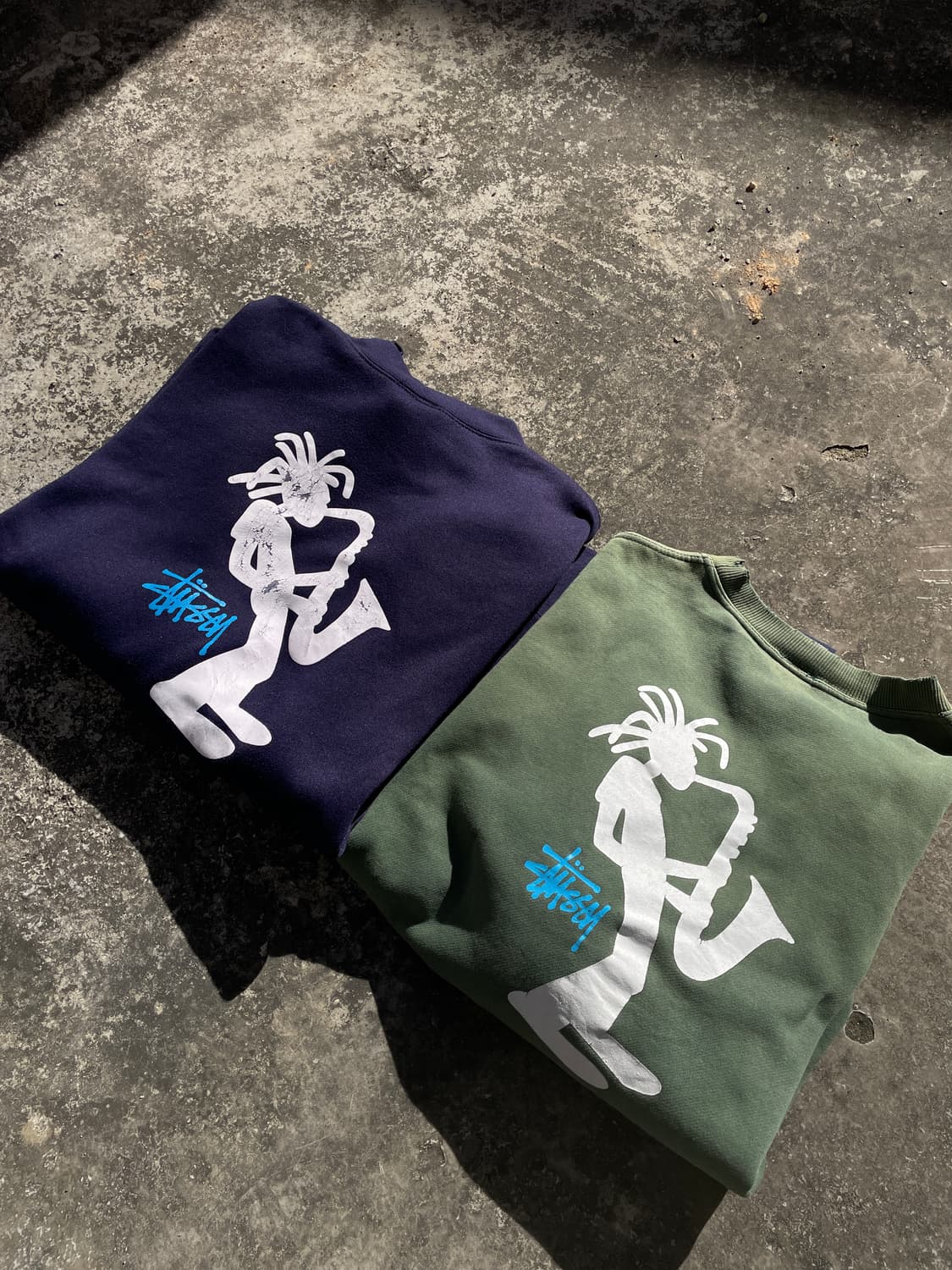 90s 스투시 jazzman sweat shirt L 상품이미지2