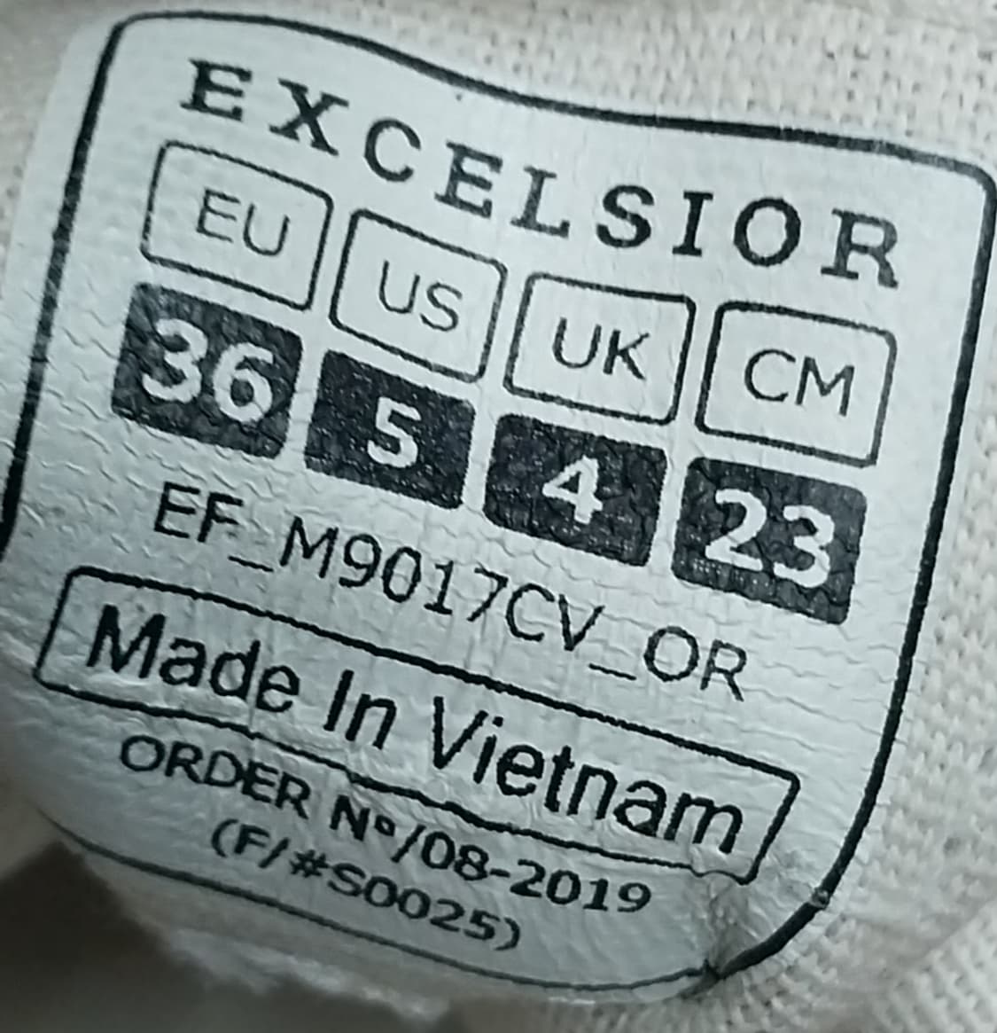 엑셀시오르 볼트 로우 스니커즈  230mm 상품이미지8