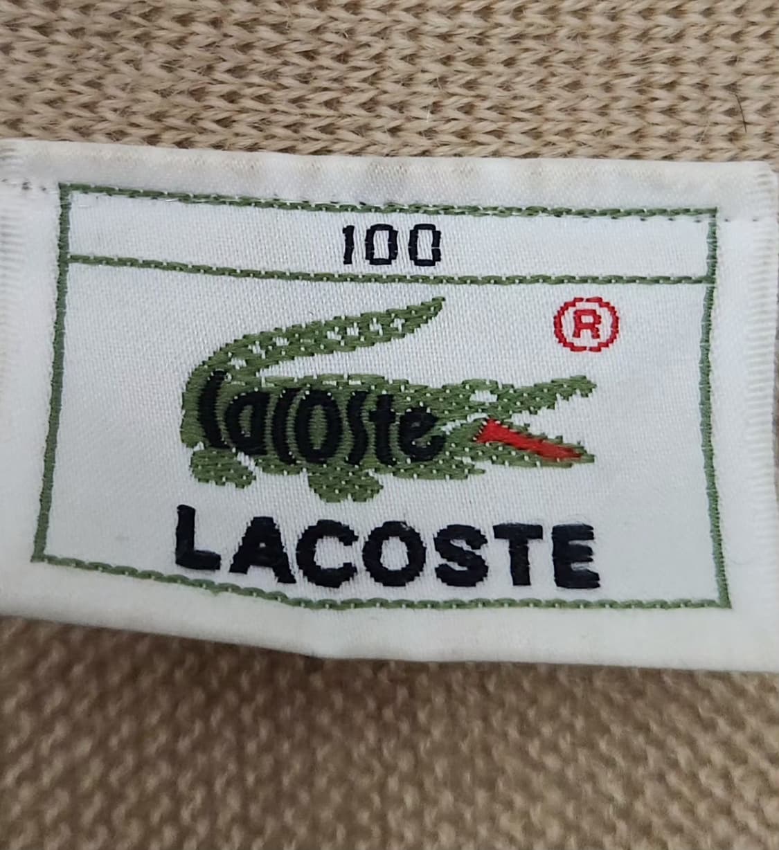 라코스테 100 니트가디건 브이넥가디건 상품이미지3