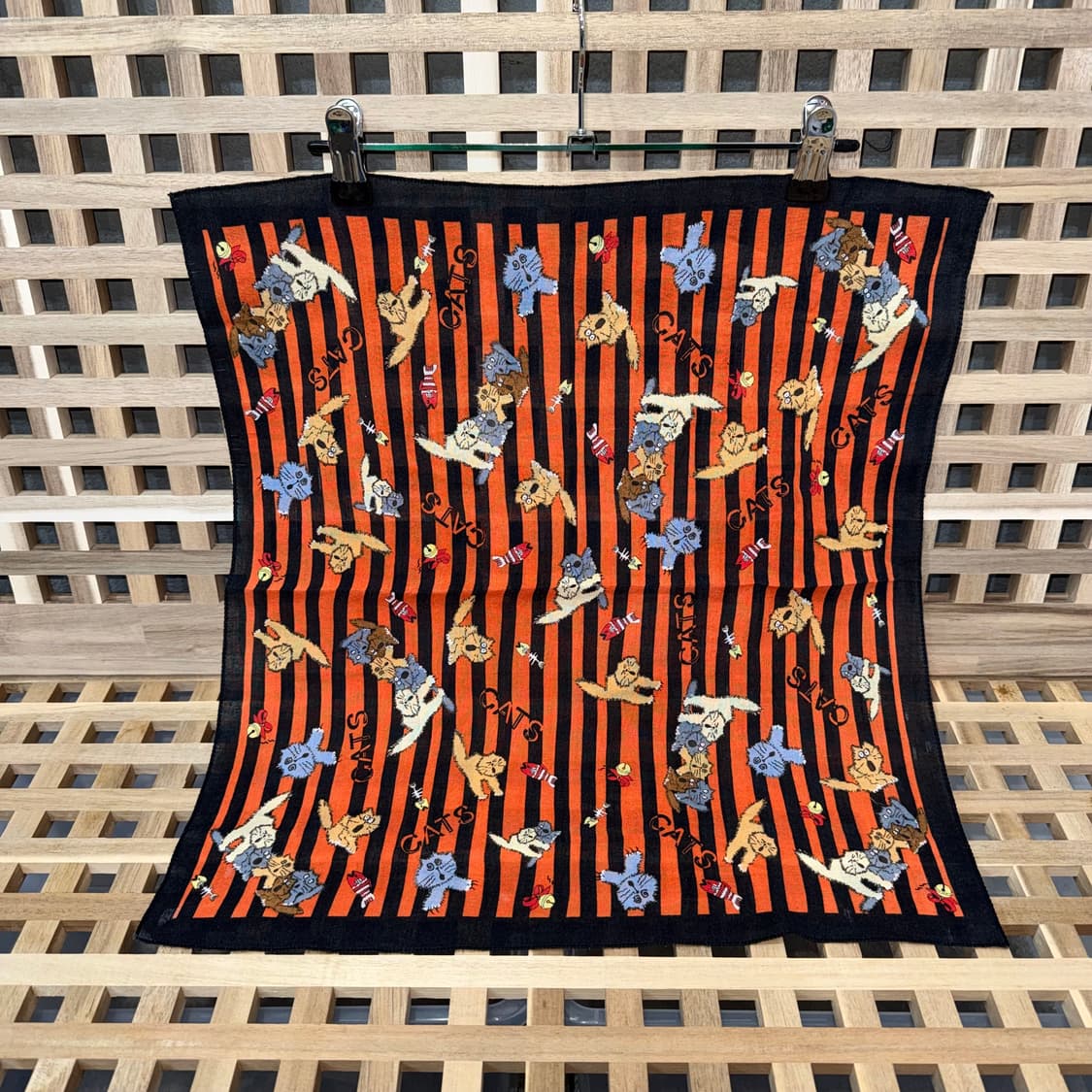 빈티지 고양이 반다나  상품이미지1