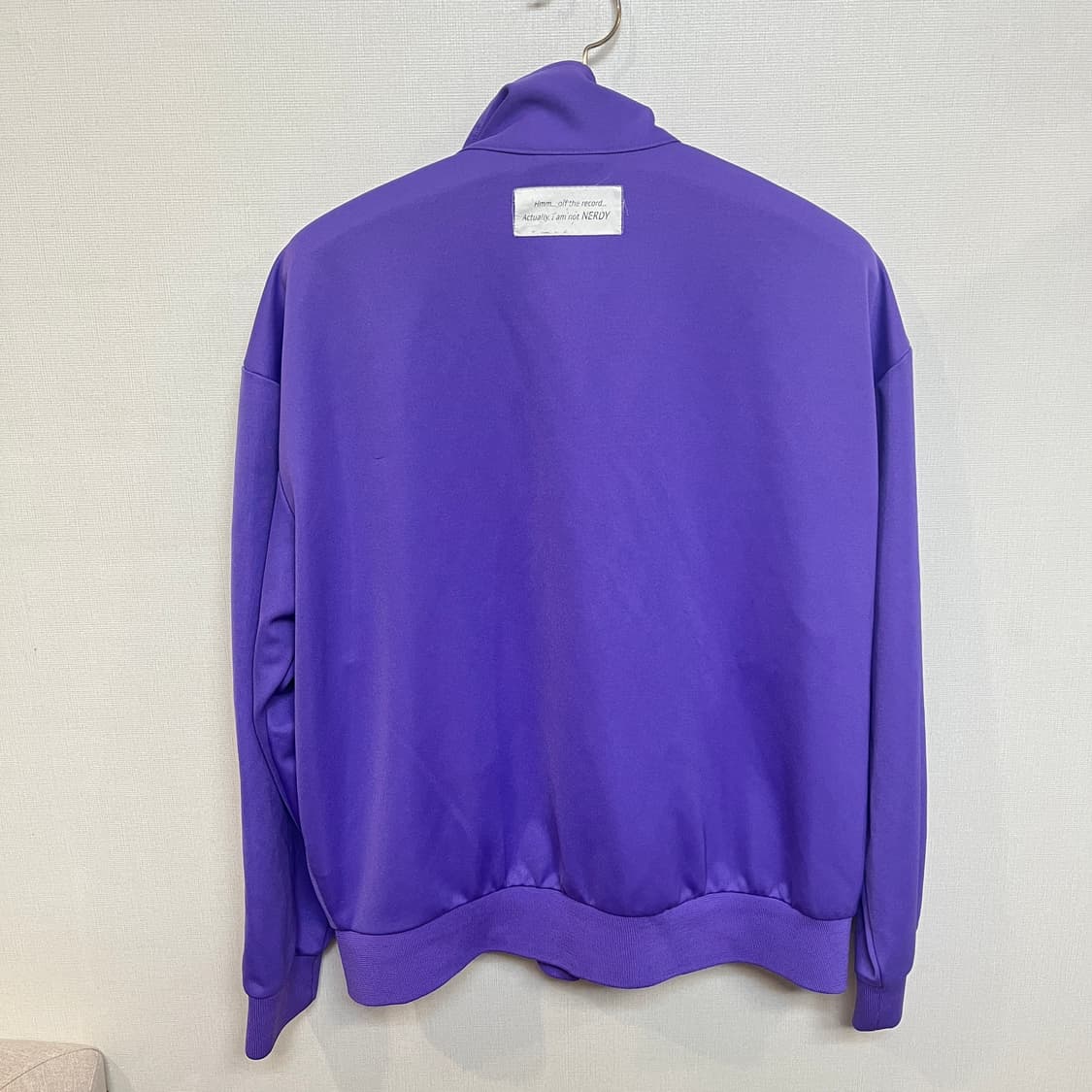 (L) 널디(NERDY) 트랙탑 져지 퍼플 재킷 상품이미지2