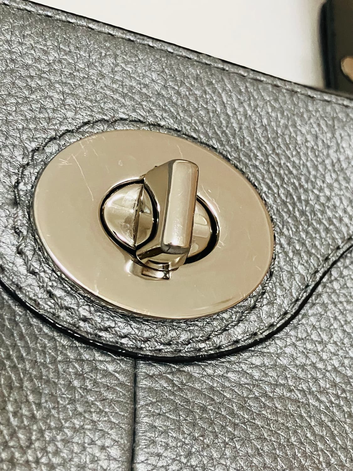 코치 coach 실버 숄더백 토트백 y2k 올드코치 상품이미지6