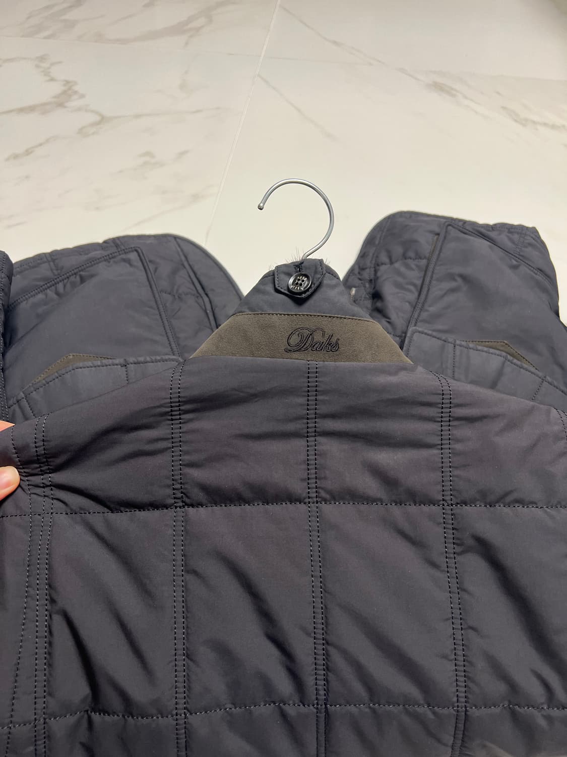 닥스 블랙 자켓 (토끼털, 밍크털 내피조끼) 상품이미지8