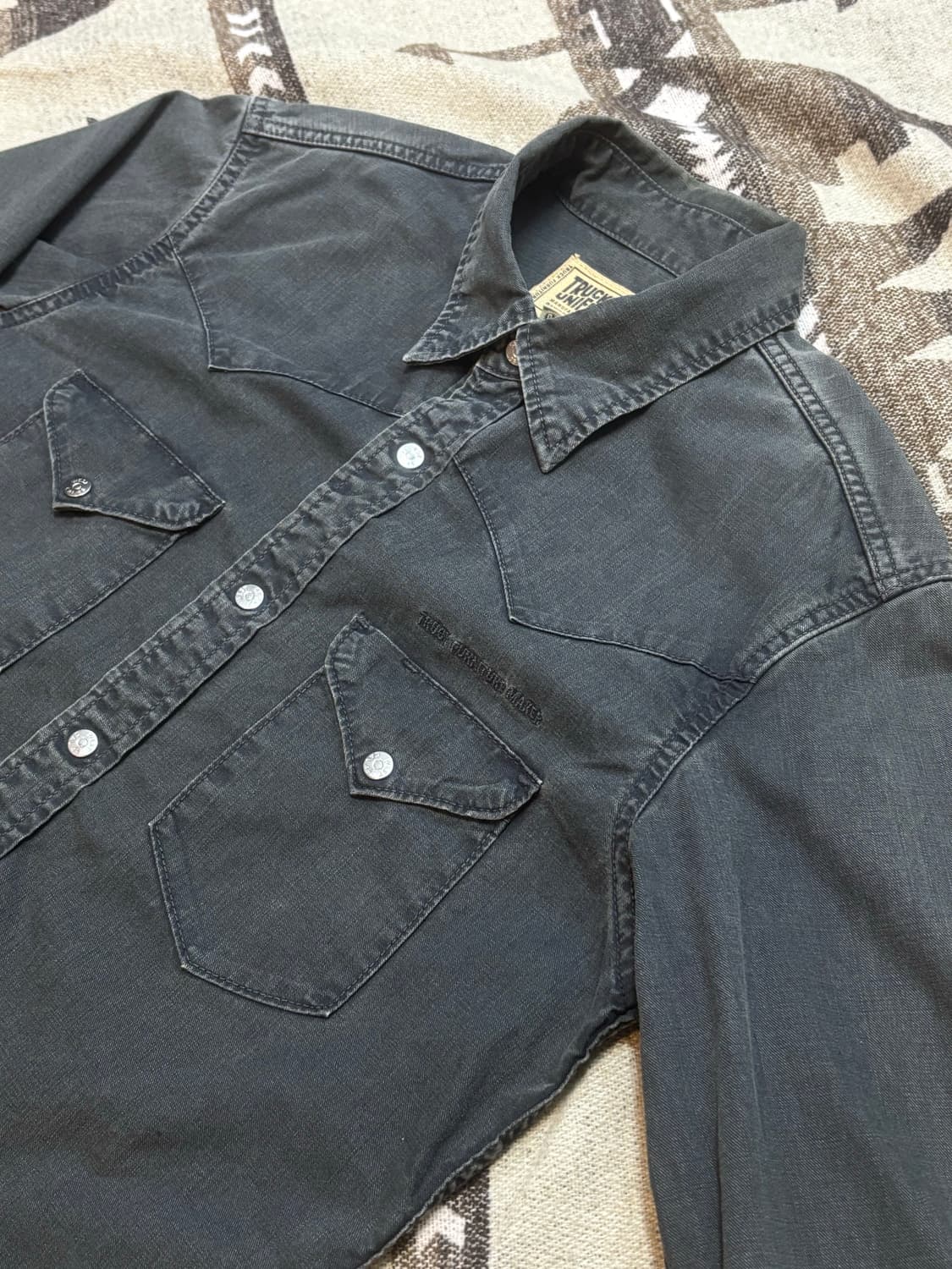 TRUCKER UNIFORM 웨스턴 워크 셔츠 상품이미지4