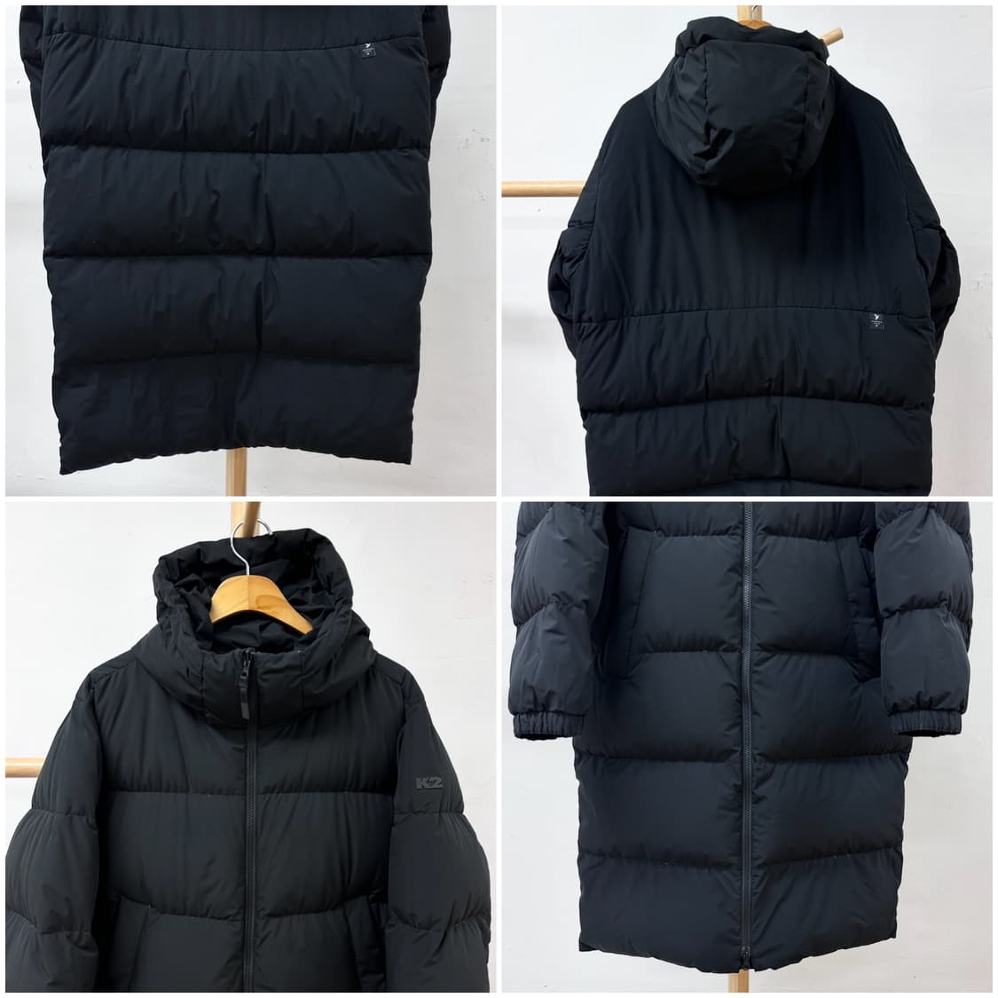 케이투 K2 씬에어 헬로 리버시블 롱패딩 점퍼 90사이즈 J27 상품이미지6