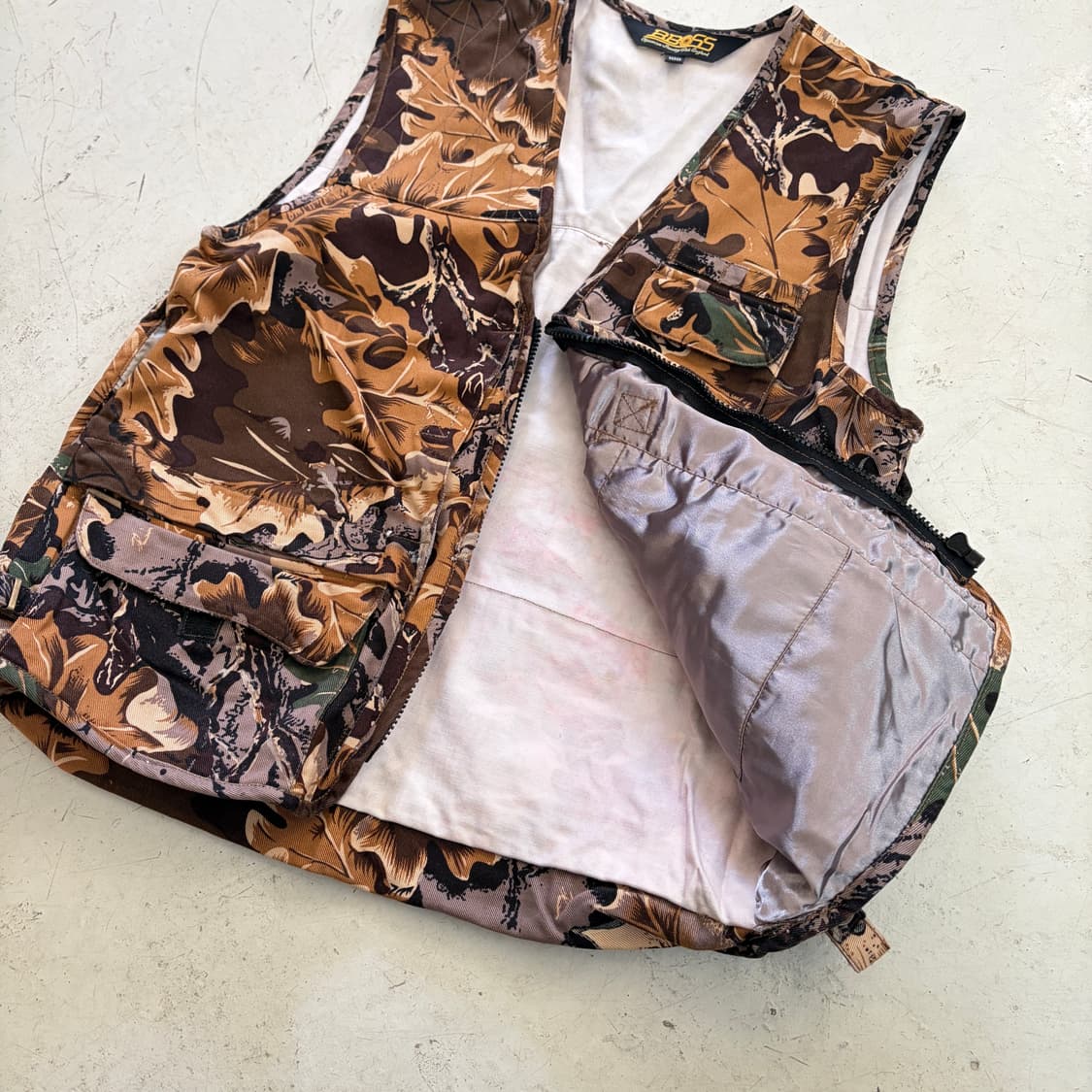 BBOSS 빈티지 리얼트리 유틸리티 헌팅 베스트 L 상품이미지5