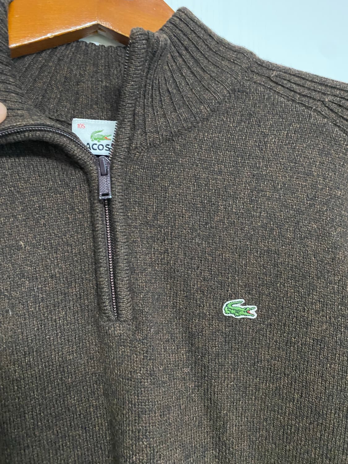 Lacoste 울 니트집업 105 상품이미지2