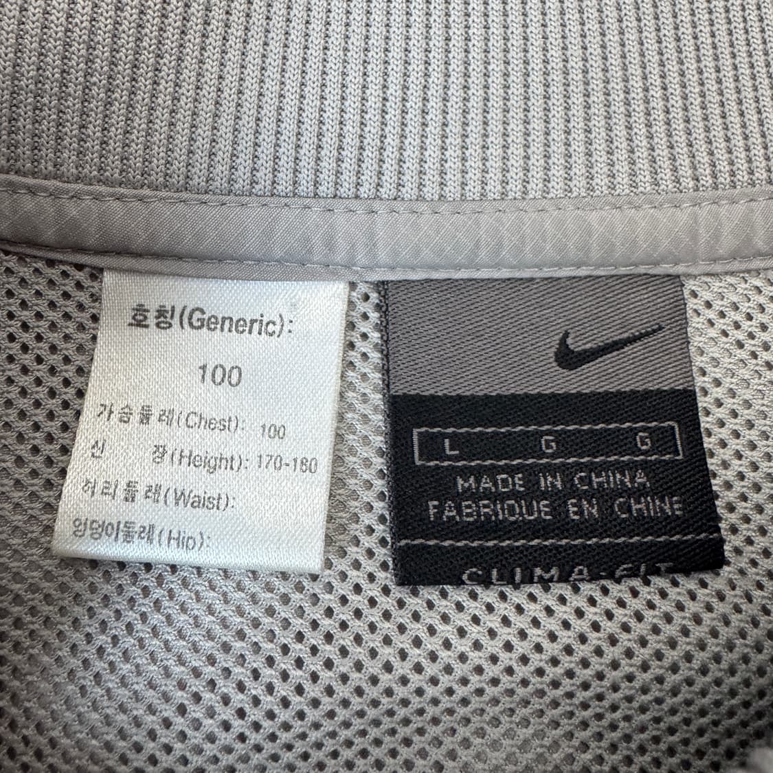 나이키 00s 스우시 회빨 배색 올드스쿨 웜업 바람막이  [Price]  상품이미지7