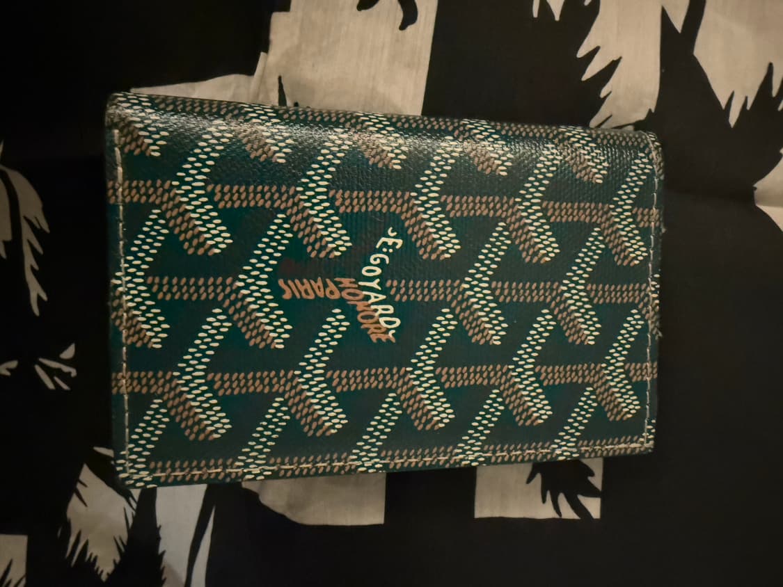 고야드 생피에르 카드 홀더 그린 카드지갑 상품이미지1