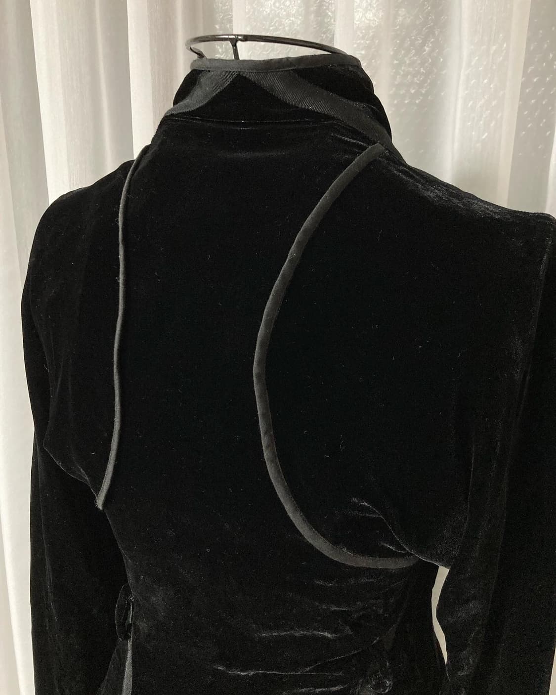 아르마니 벨벳 파이핑 자켓 상품이미지6