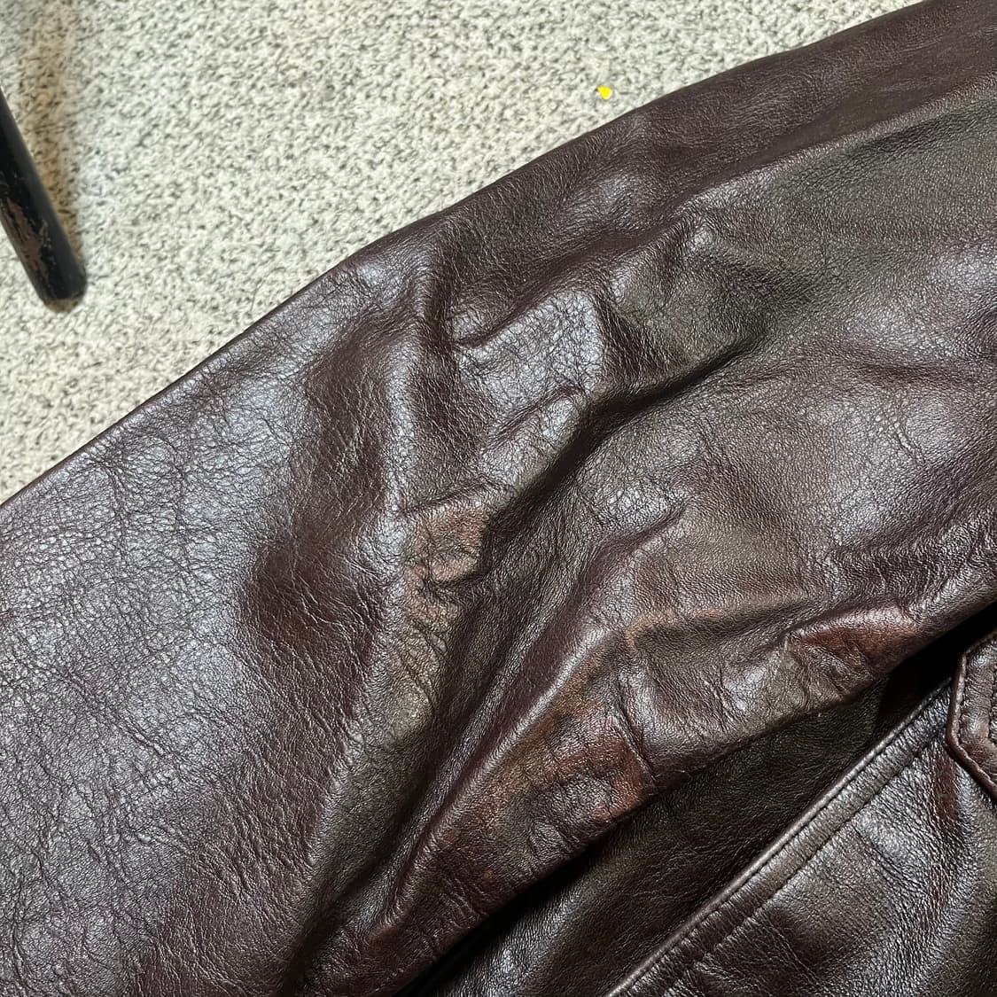 비바스튜디오 소가죽 봄버자켓 상품이미지6