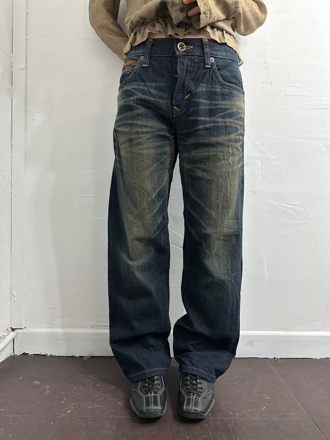 edwin western denim pants 상품이미지2