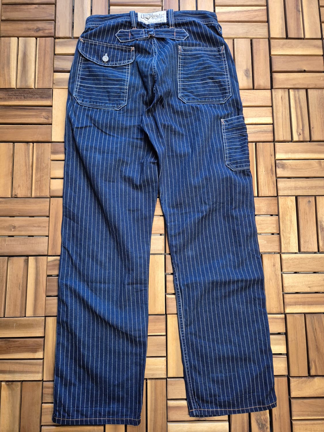 freewheelers 프리휠러스 롱쇼어맨 스트라이프 워크 팬츠 상품이미지5