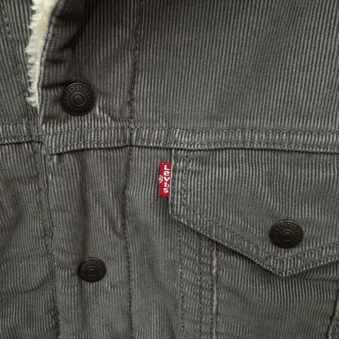 리바이스 타입 3 쉐르파 트러커 자켓 그레이 상품이미지7