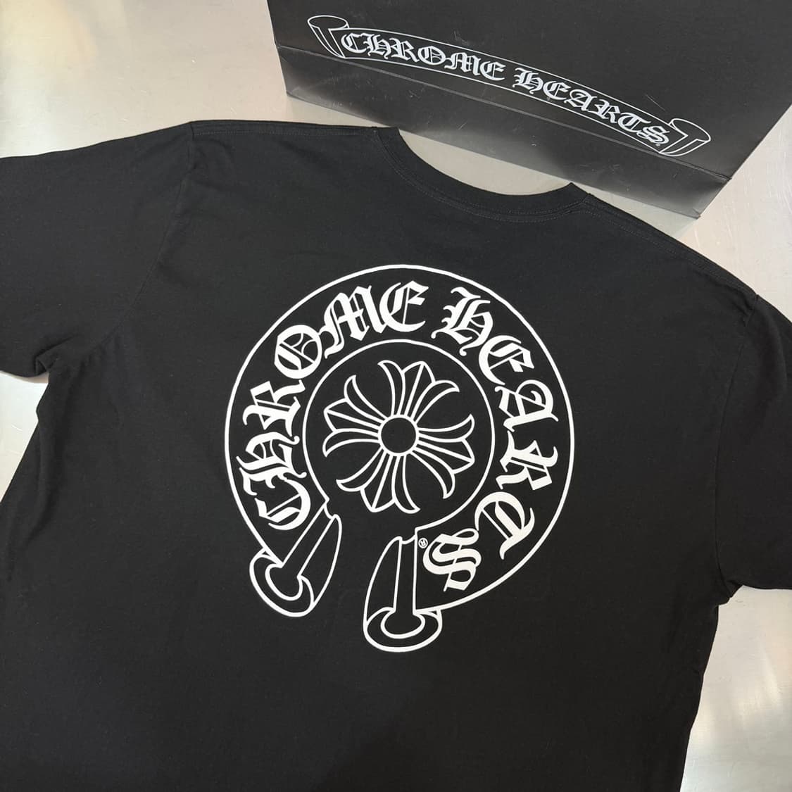 [리오브] 크롬하츠 홀스슈 반팔 상품이미지3