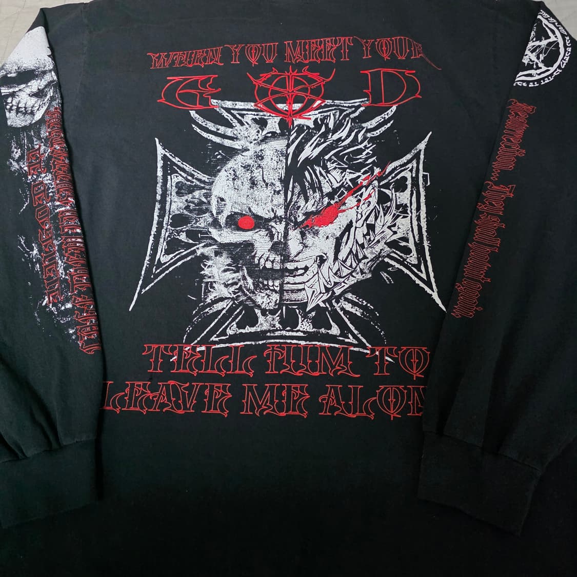 [L] 베르세르크 부틀렉 이더리얼 스튜디오 블랙 롱슬리브 상품이미지5