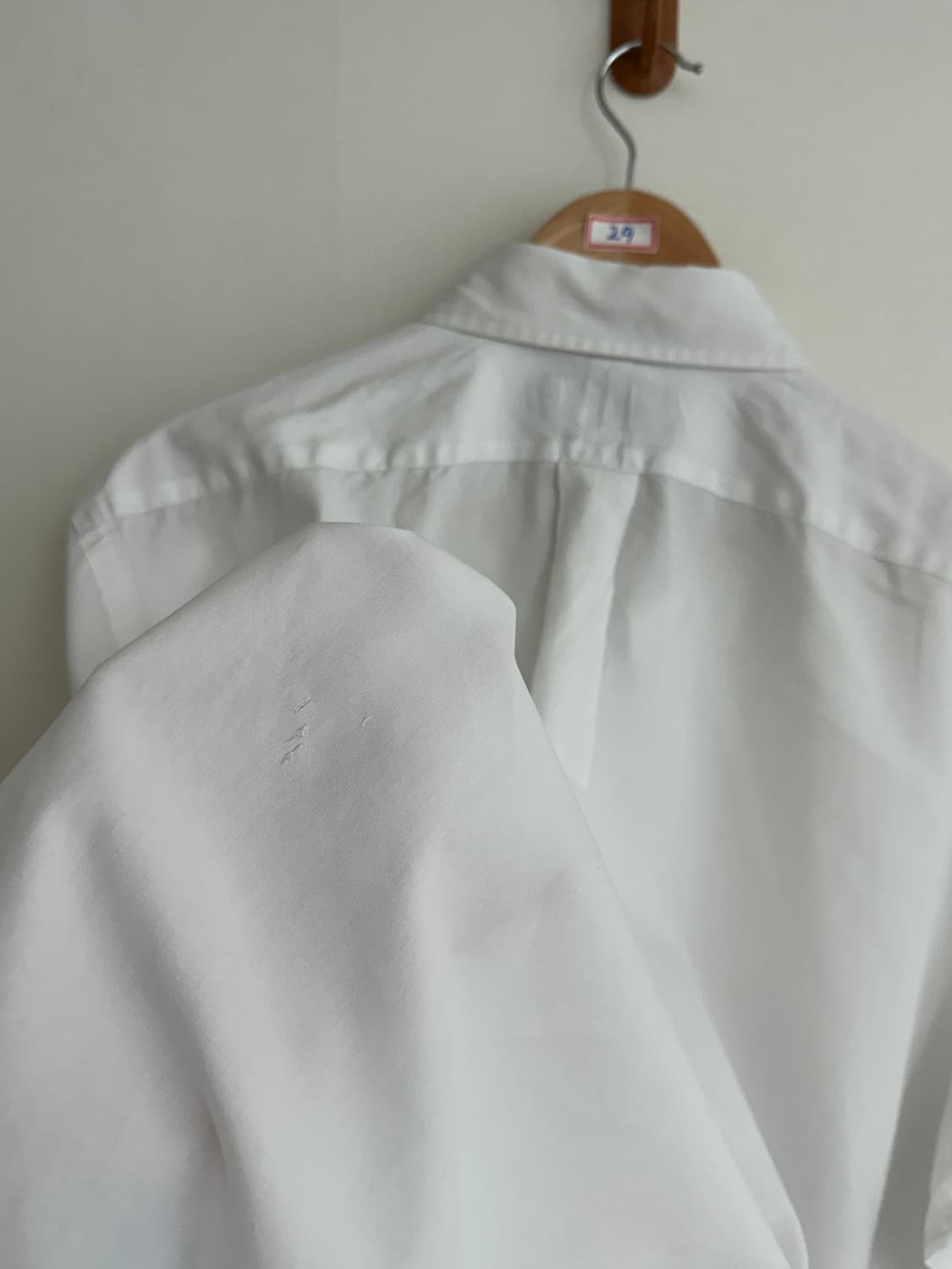 폴로 랄프로렌 화이트 반팔 셔츠 XL 상품이미지7