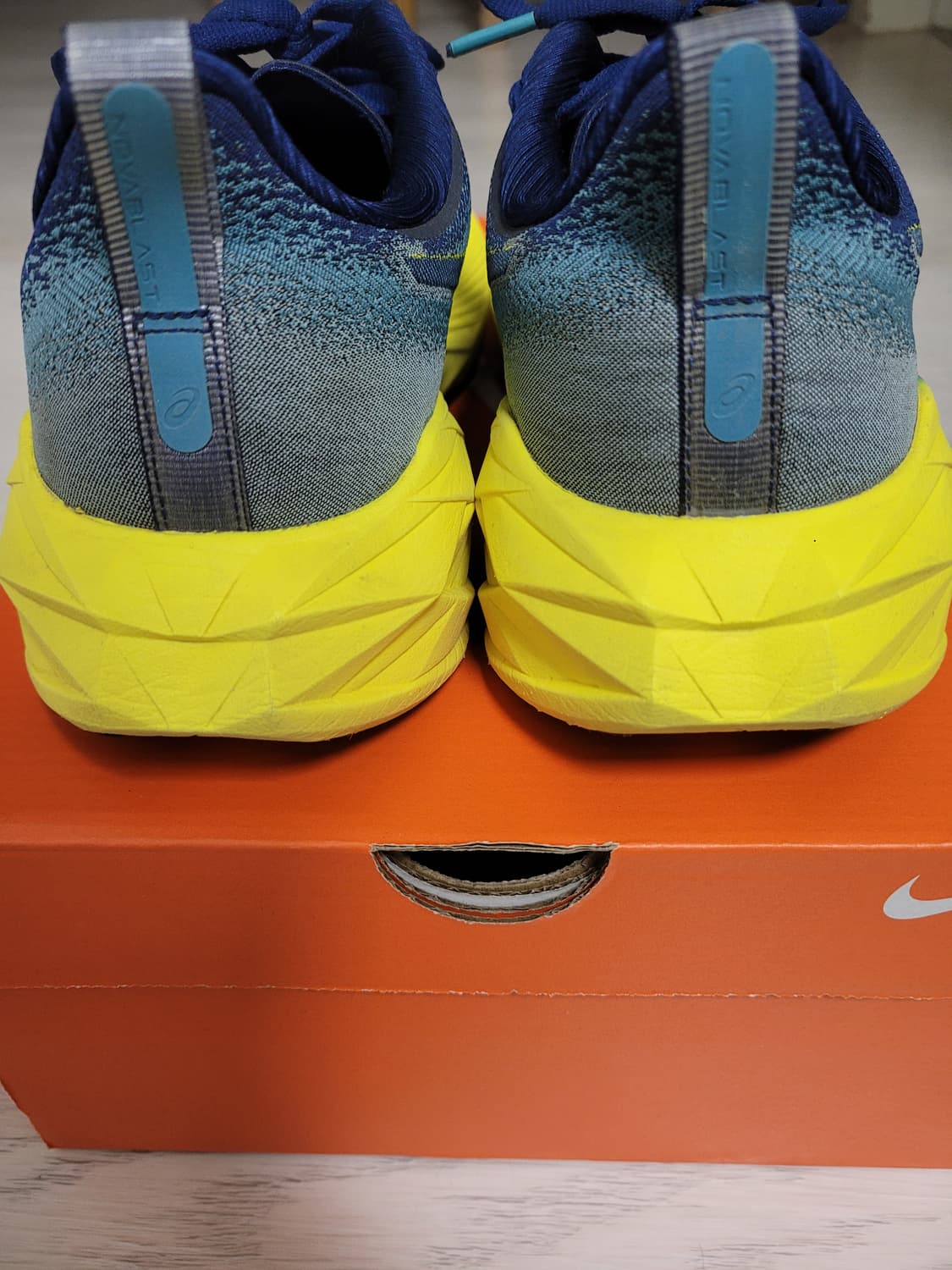 아식스 노바 블라스트4 익스팬스 블루틸 250 상품이미지4