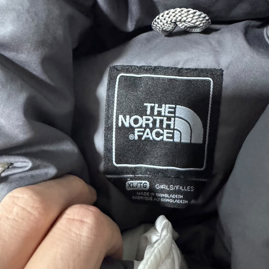 여성 노스페이스 화이트 조끼패딩 상품이미지3