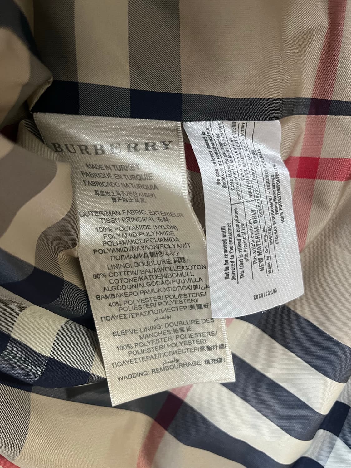 버버리 필드자켓 Burberry Jacket 상품이미지7