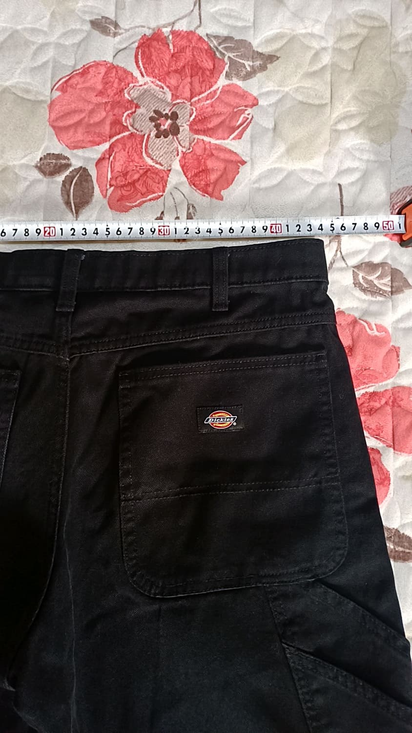 디키즈 블랙팬츠 실측34인치 기장100 상품이미지8
